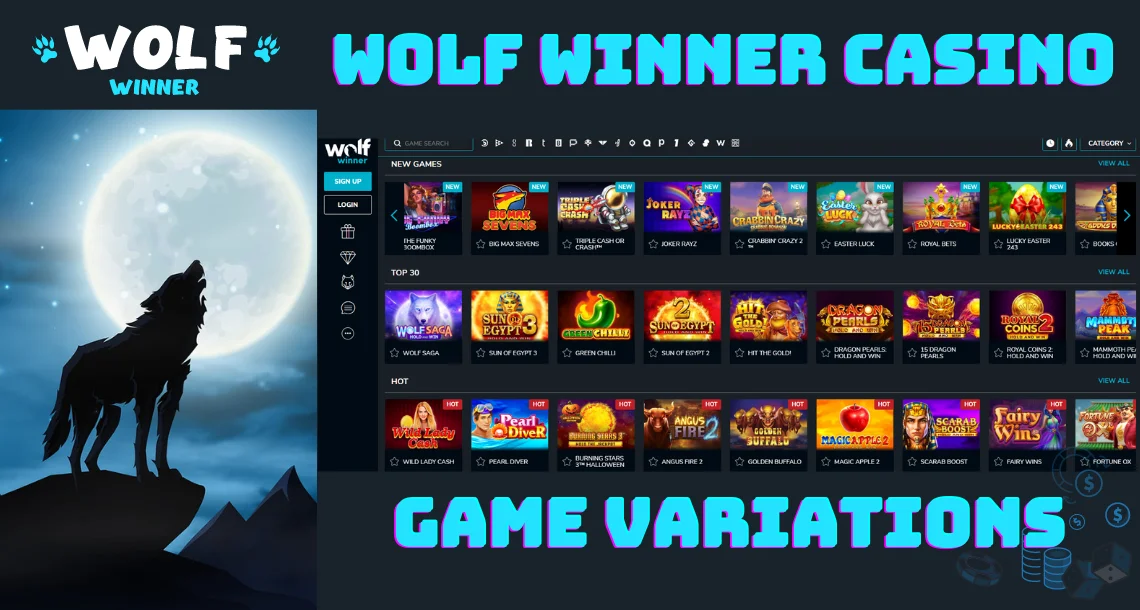 Wolf Winner Casino games